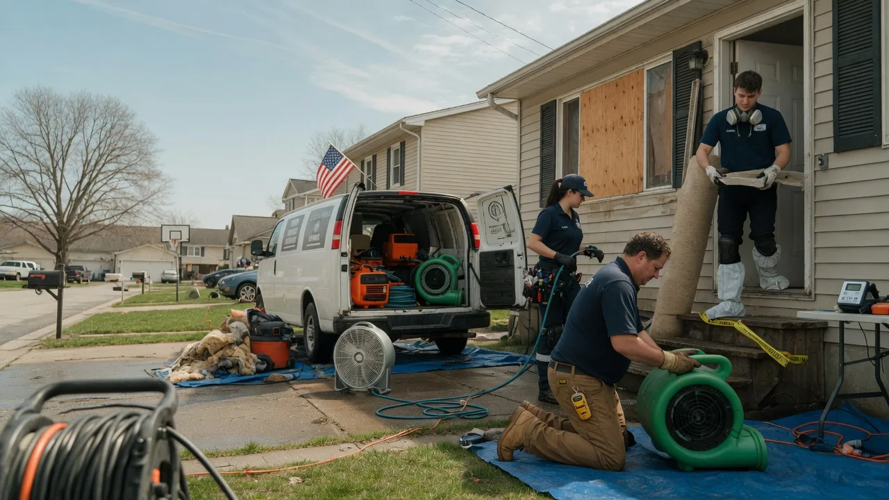 Water Damage Restoration in Eucha, OK near me